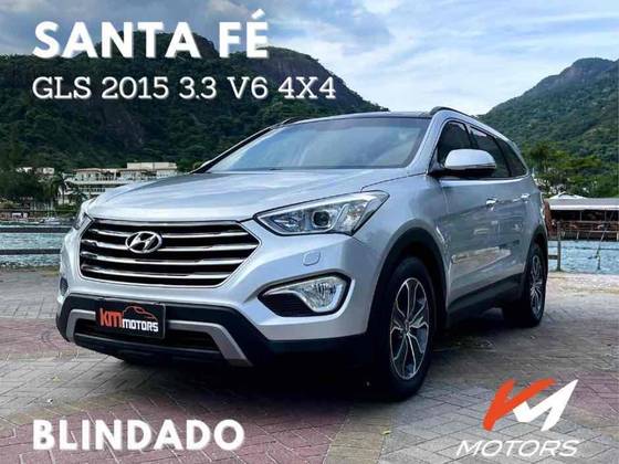 HYUNDAI GRAND SANTA FÉ 3.3 MPFI V6 4WD GASOLINA 4P AUTOMÁTICO